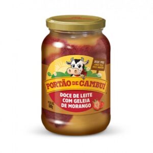 DOCE DE LEITE COM MORANGO